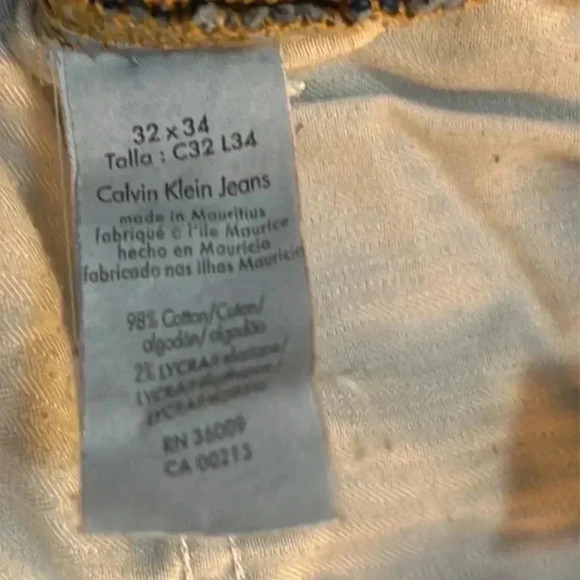 Calvin Klein Jeans 32/34 - Picture 10 of 10